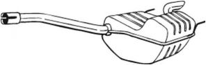 Bosal 175-349 - Stredný tlmič