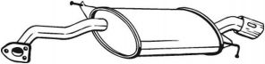 Bosal 177-003 - Zadný tlmič -