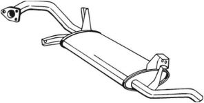 Bosal 177-105 - Zadný tlmič -