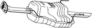 Bosal 185-455 - Zadný tlmič -