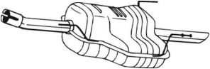 Bosal 185-487 - Zadný tlmič -