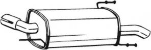 Bosal 185-701 - Zadný tlmič -