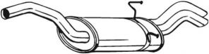 Bosal 190-301 - Zadný tlmič -