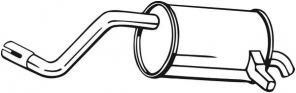 Bosal 200-515 - Zadný tlmič -