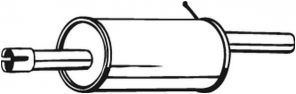 Bosal 200-555 - Zadný tlmič -