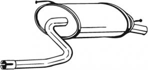 Bosal 219-135 - Zadný tlmič