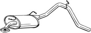 Bosal 219-553 - Zadný tlmič -