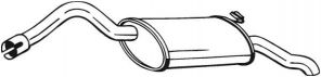 Bosal 220-659 - Zadný tlmič