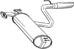 Bosal 228-469 - Zadný tlmič -