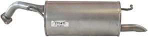 Bosal 228-471 - Zadný tlmič -
