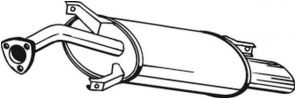 Bosal 235-135 - Zadný tlmič -