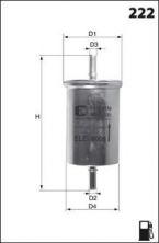 Mecafilter ELE 6067 - Palivový filter