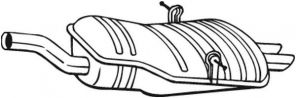 Bosal 247-191 - Zadný tlmič -