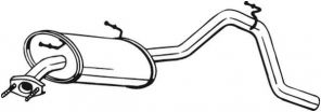 Bosal 278-081 - Zadný tlmič -