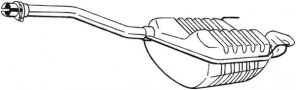 Bosal 278-433 - Zadný tlmič -