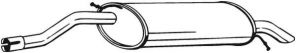 Bosal 278-527 - Zadný tlmič -