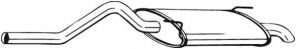 Bosal 278-573 - Zadný tlmič -