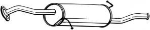 Bosal 278-619 - Zadný tlmič -