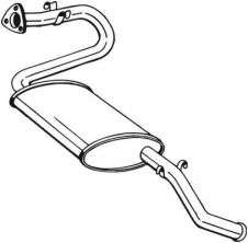 Bosal 280-273 - Zadný tlmič -