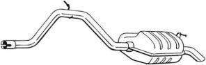Bosal 281-041 - Zadný tlmič -