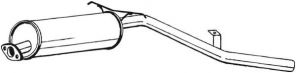 Bosal 281-077 - Zadný tlmič -