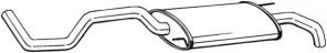 Bosal 282-471 - Zadný tlmič -
