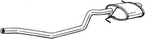 Bosal 282-725 - Zadný tlmič -