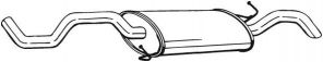 Bosal 282-831 - Zadný tlmič -