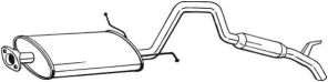 Bosal 282-959 - Zadný tlmič -