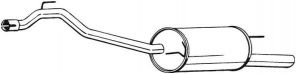Bosal 283-461 - Zadný tlmič -