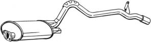 Bosal 283-605 - Zadný tlmič -