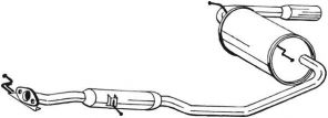 Bosal 284-567 - Zadný tlmič -