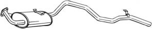 Bosal 286-013 - Zadný tlmič -
