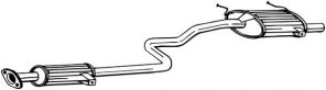 Bosal 287-101 - Zadný tlmič -