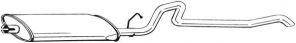 Bosal 287-183 - Zadný tlmič -