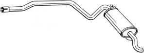 Bosal 287-199 - Zadný tlmič -