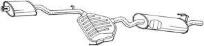 Bosal 292-121 - Zadný tlmič -