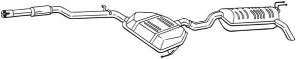 Bosal 292-305 - Zadný tlmič -