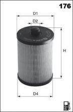 Mecafilter ELG 5362 - Palivový filter