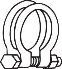 Bosal 250-461 - Svorka -