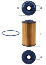 Knecht OX 399D - Olejový filter -
