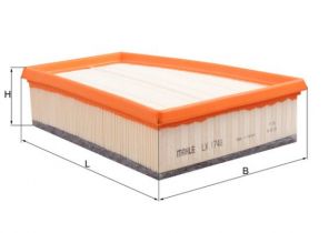 Knecht LX 1748 - Vzduchový filter