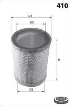Mecafilter EL 3413 - Vzduchový filter -