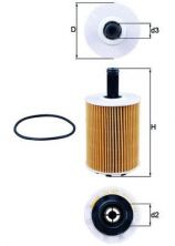 Knecht OX 188D - Olejový filter -
