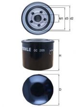 Knecht OC 205 - Olejový filter -