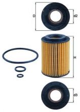 Knecht OX 347D - Olejový filter -