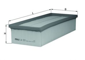 Knecht LX 1211 - Vzduchový filter