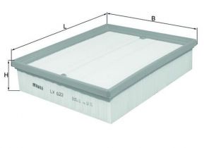 Knecht LX 622 - Vzduchový filter