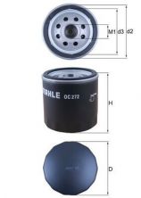 Knecht OC 272 - Olejový filter -