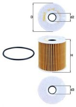 Knecht OX 149D - Olejový filter -